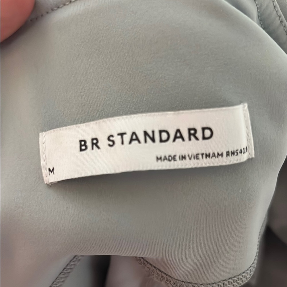 Sleek Gray High-Waisted Leggings